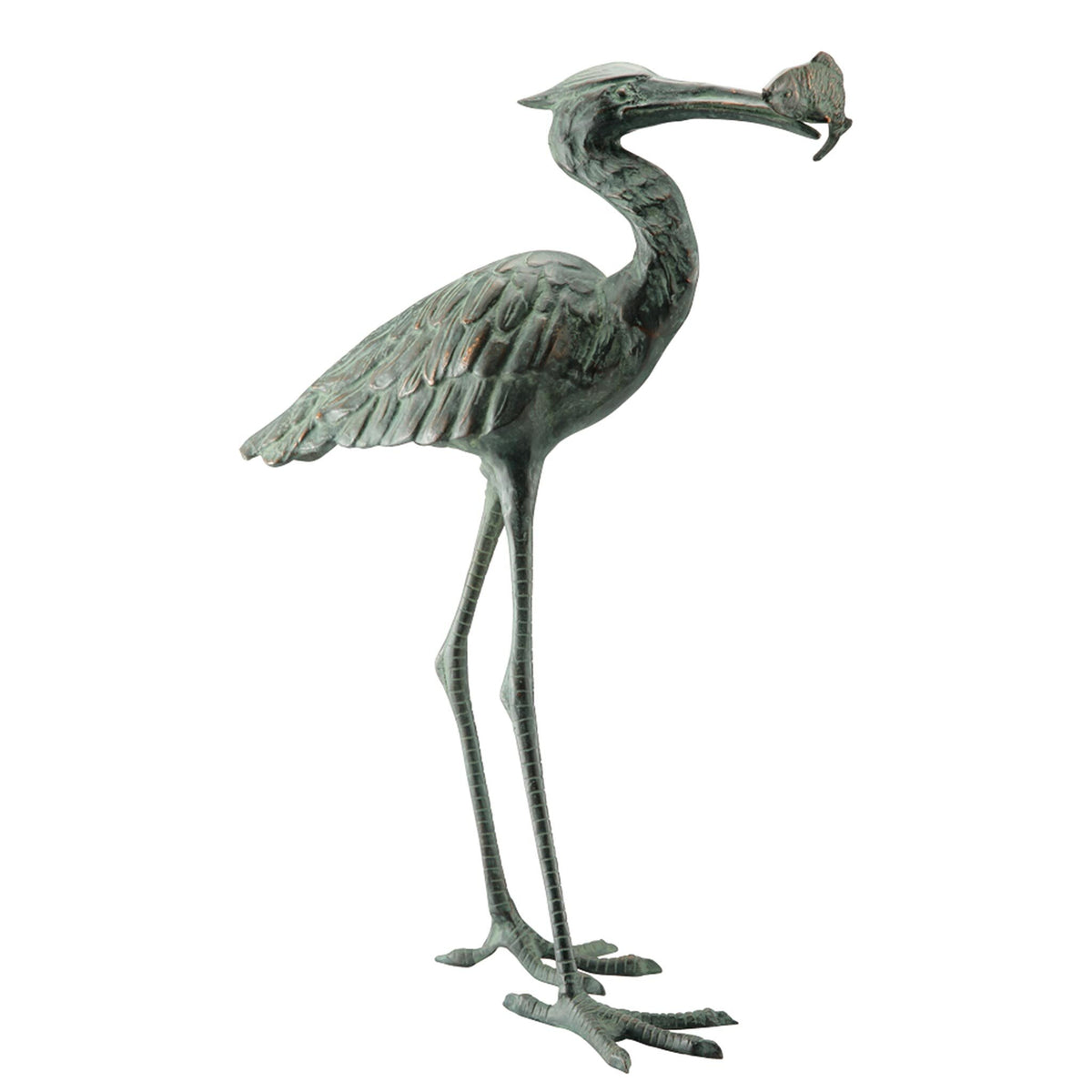 Dinner Time Crane Sculpture