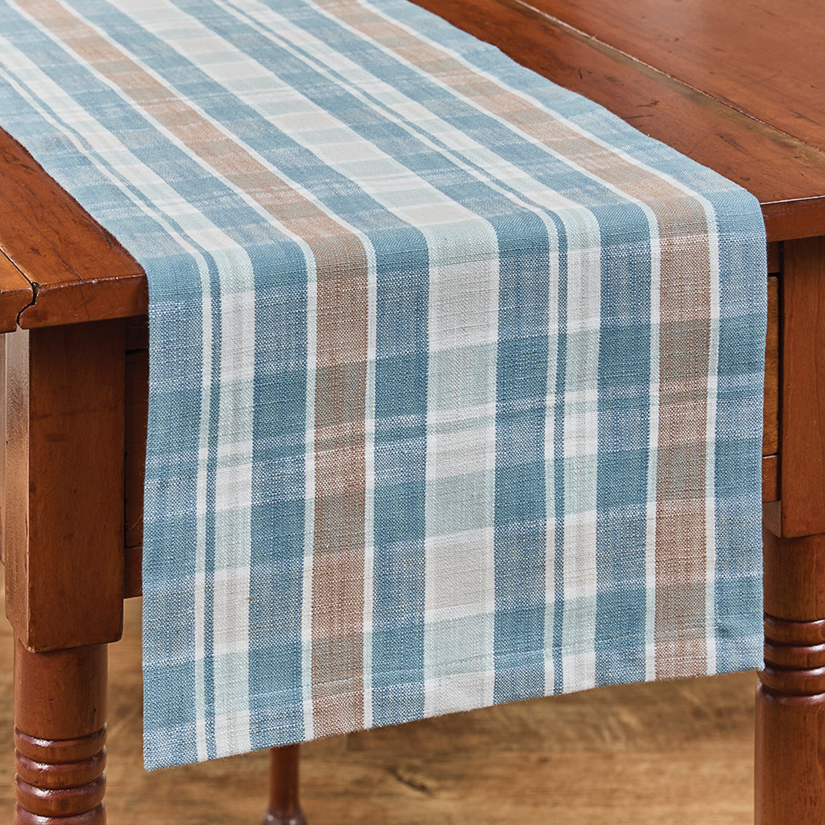 Beachside Plaid 36" Table Runner