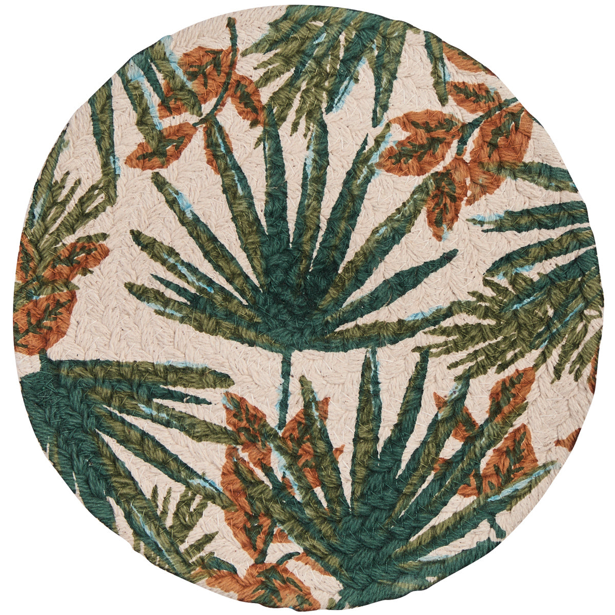 Palm Forest Braided Trivet