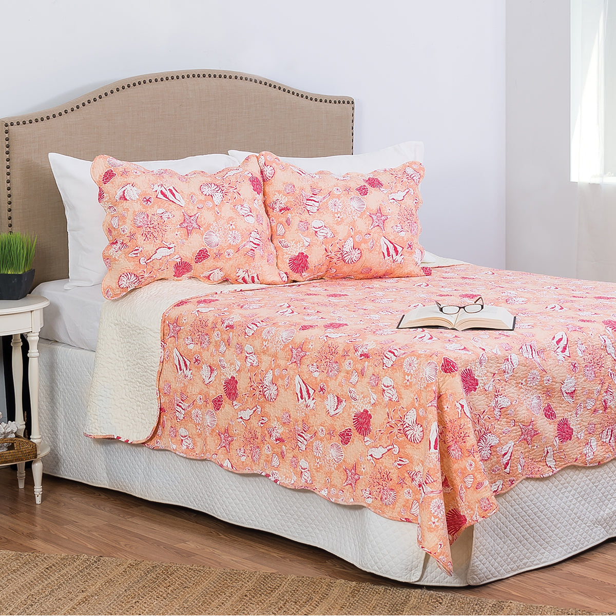 Laguna Orange Quilt Set