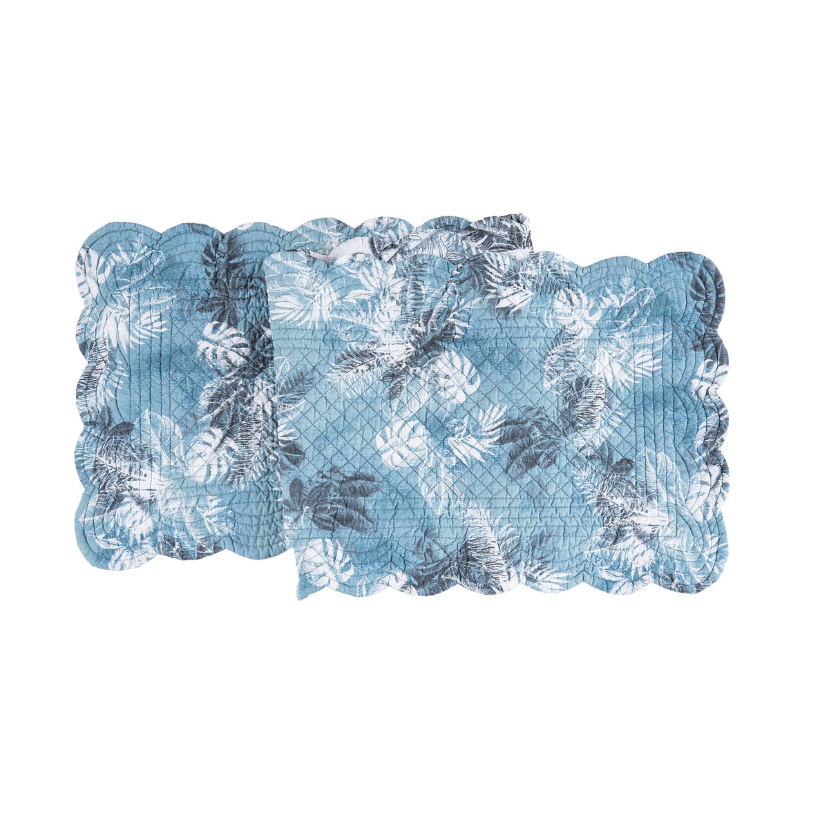 Blue Forest Palms Table Runner