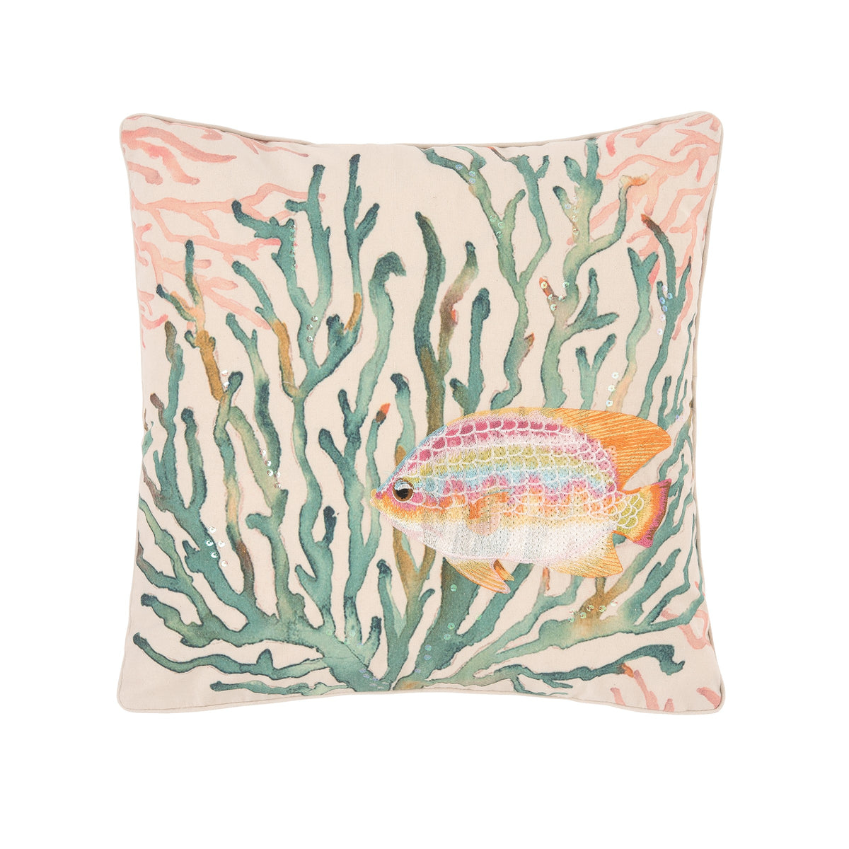 Ocean Home Throw Pillow