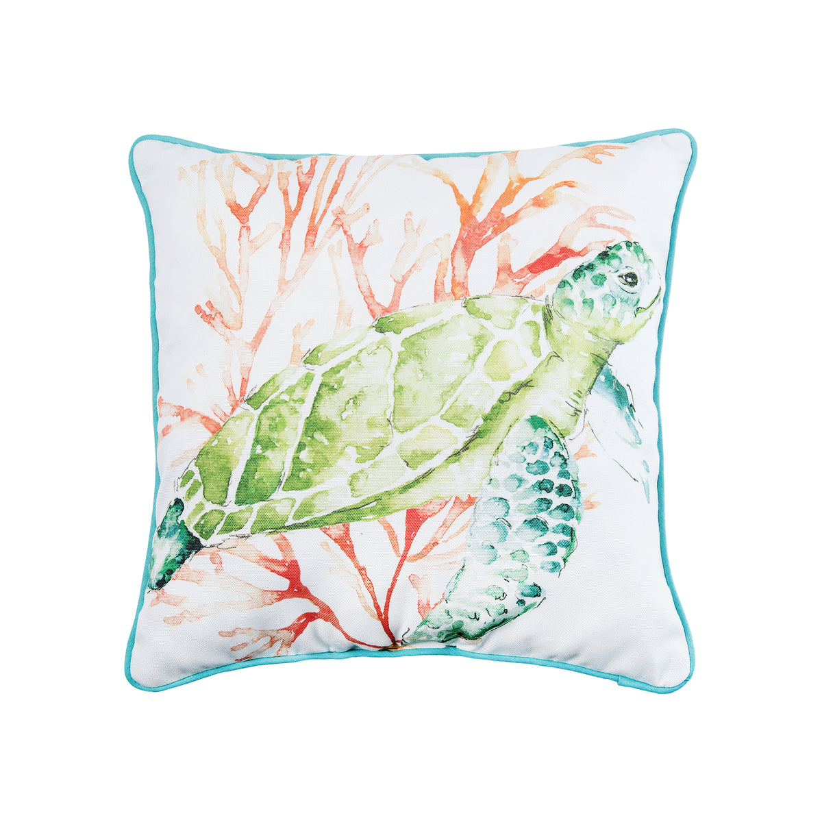 Turtle Dance Throw Pillow