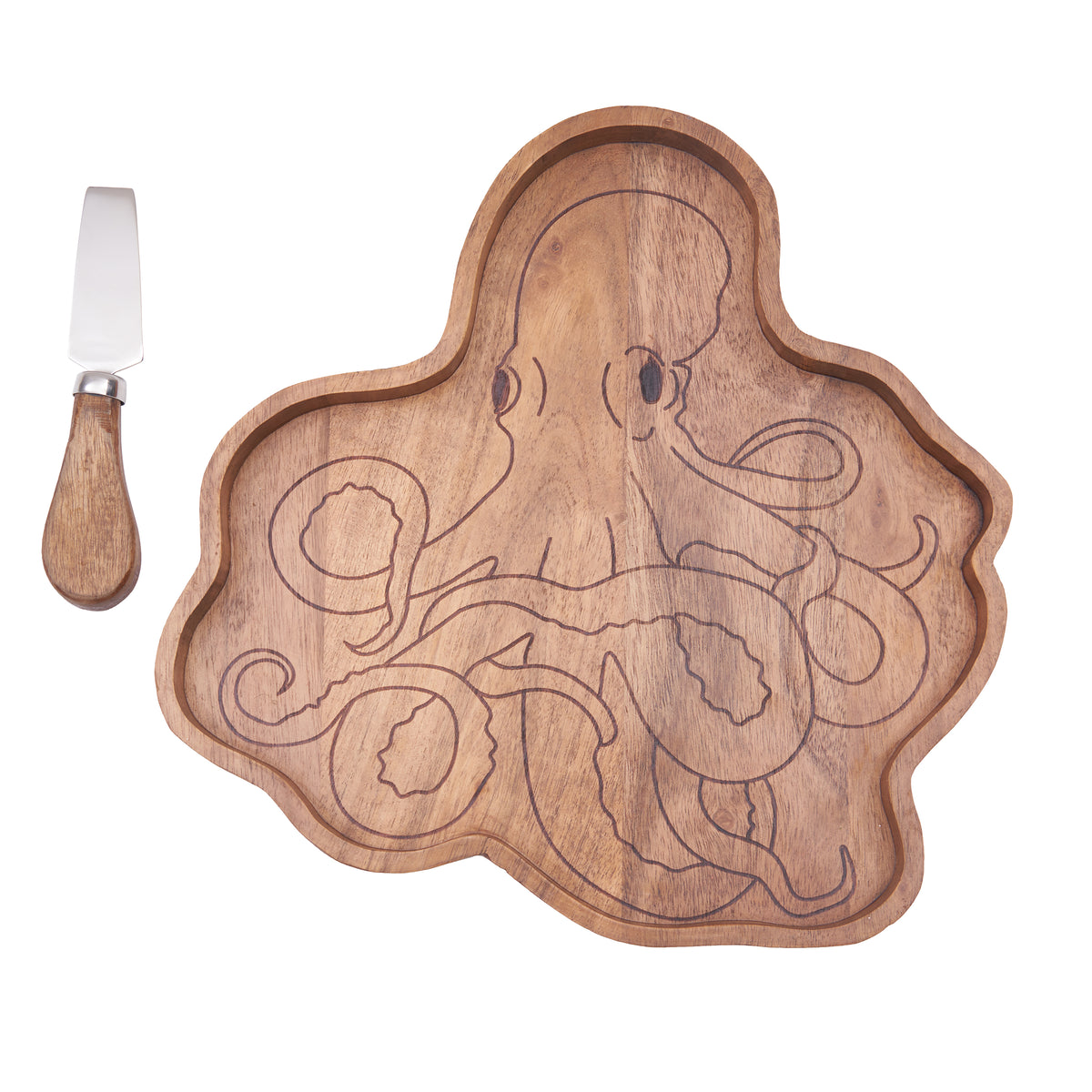 Octopus Serving Board & Spreader Set