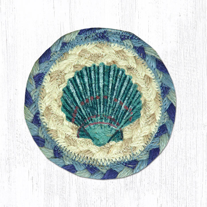Sea Scallop Printed Coaster
