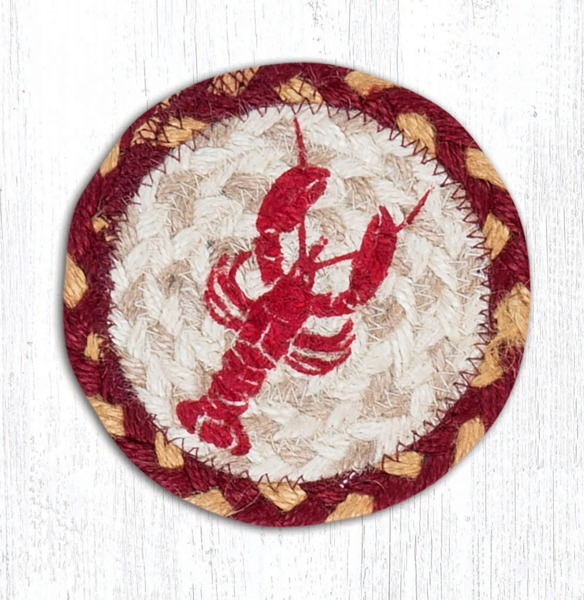 Lobster Catch Printed Coaster