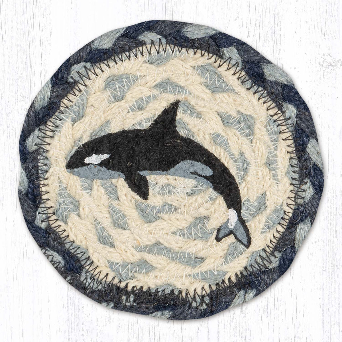 Orca Waters Printed Coaster
