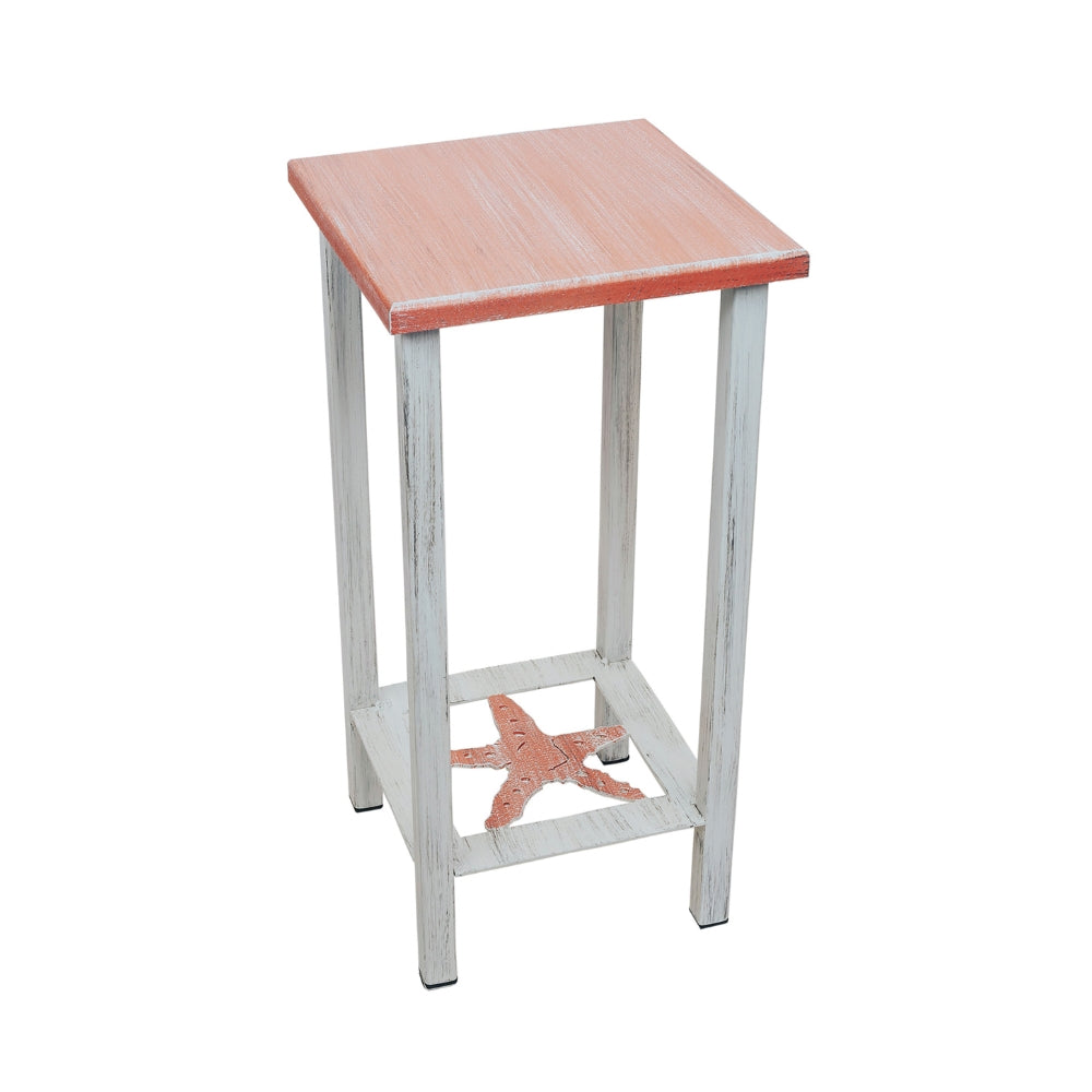 Atlantic Coral Starfish Drink Table