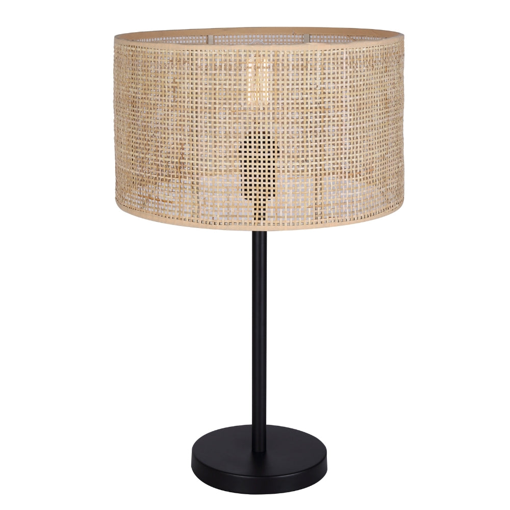 Rattan 22" Table Lamp
