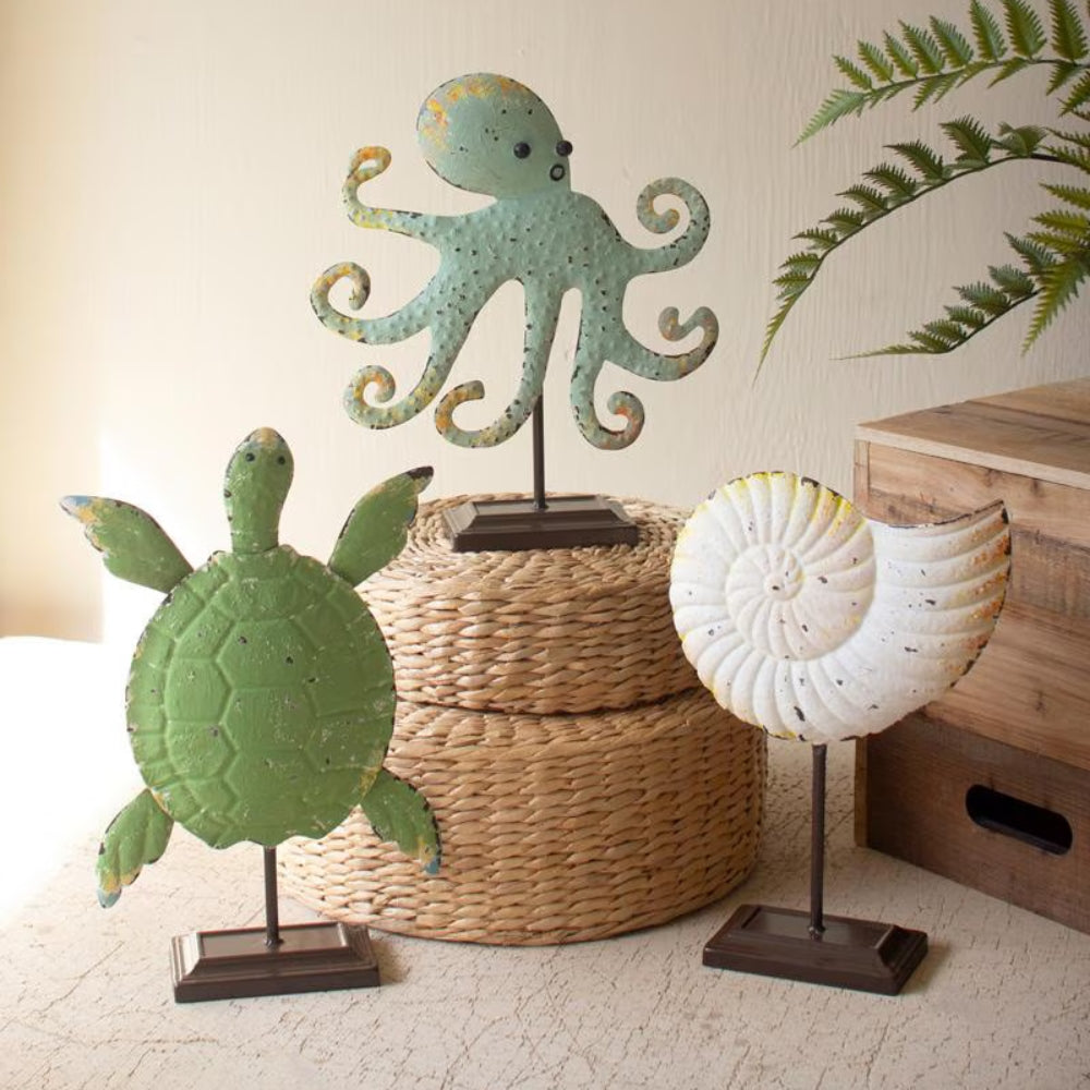 Seaside Friends Sculpture Set