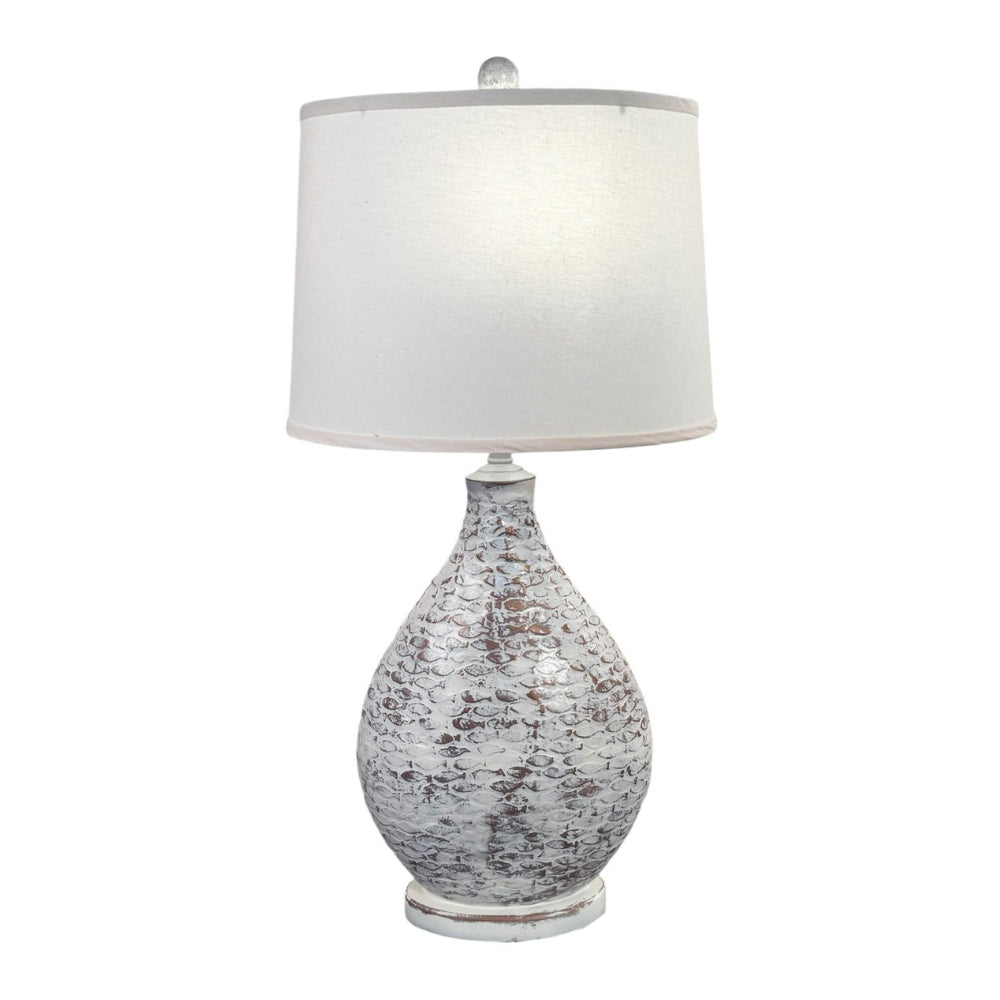 Teardrop Fish Table Lamp