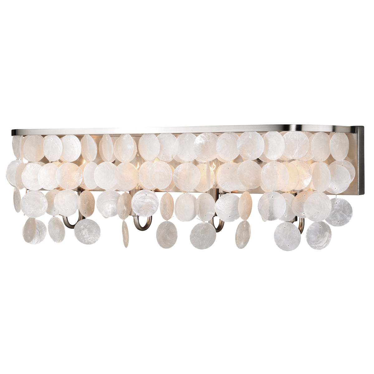 Shell Drift Vanity Light Fixture - 4 Light
