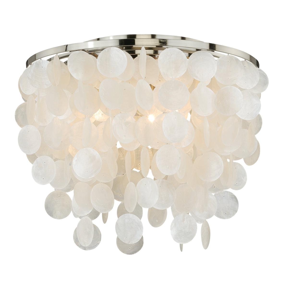 Shell Drift 16-Inch Flush Mount Light
