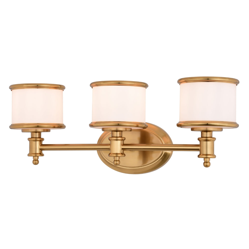 Natural Brass 23" 3 Light Vanity