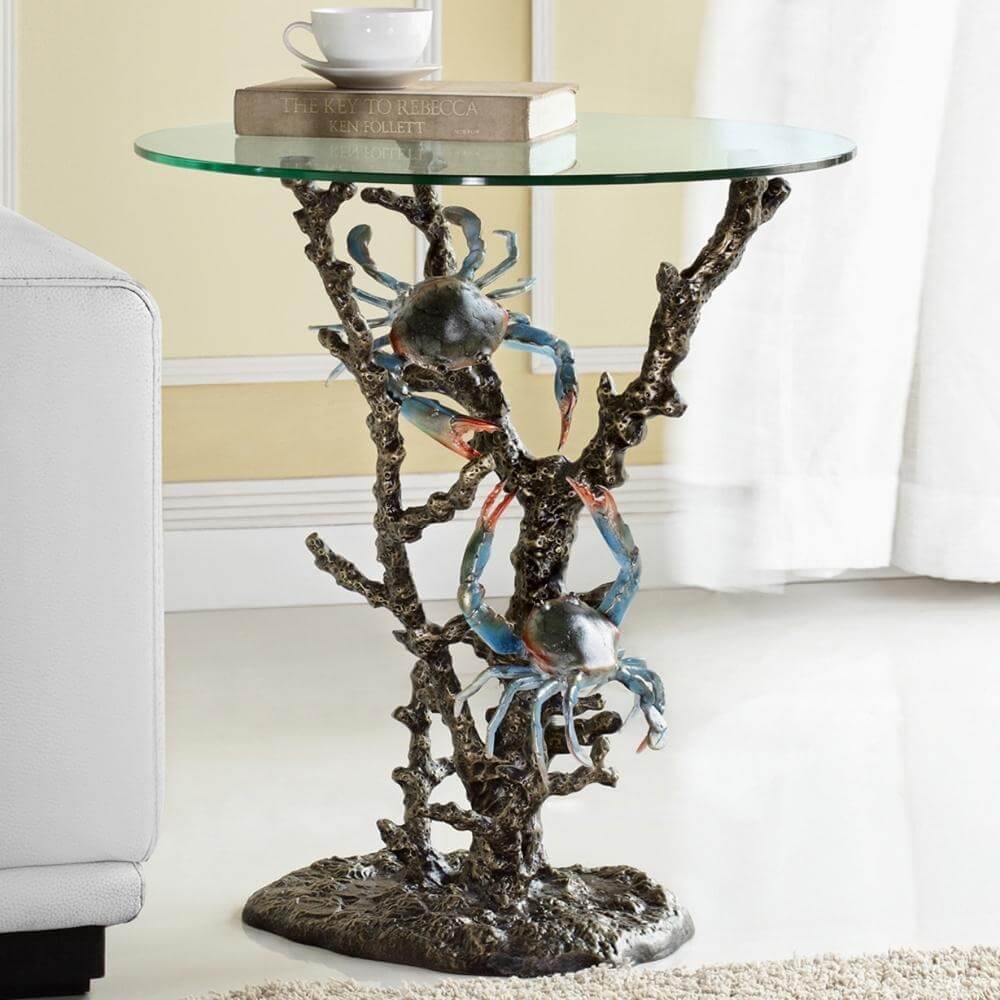 Climbing Crabs End Table