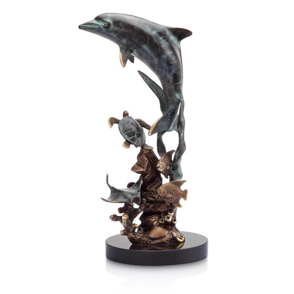 Dolphin Divers Sculpture