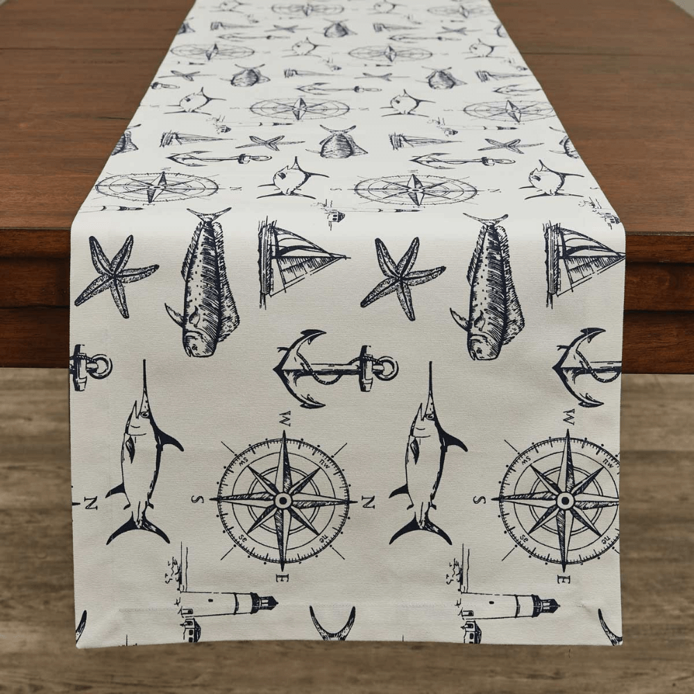 Ocean Blueprint Natural Table Runner (7694605517032)