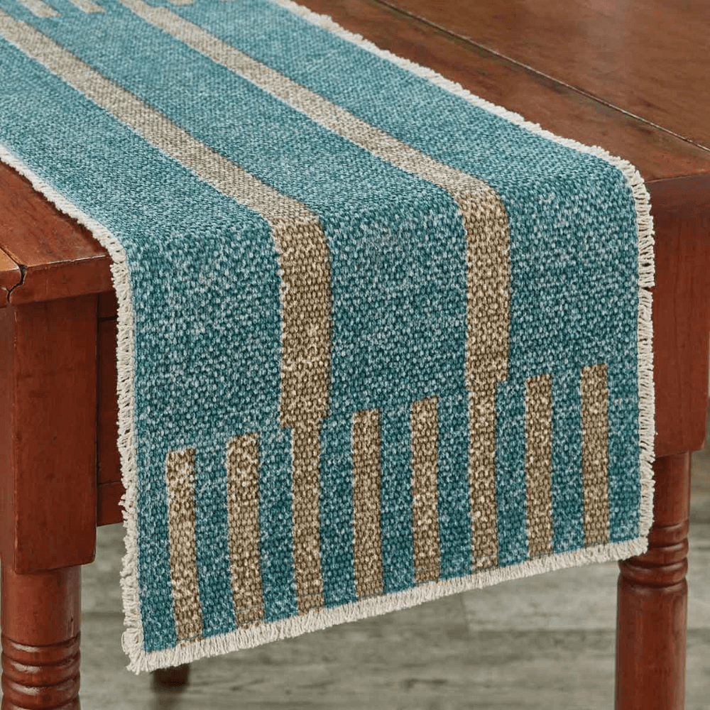 Riverbed Stripe Table Runner (7694639825128)