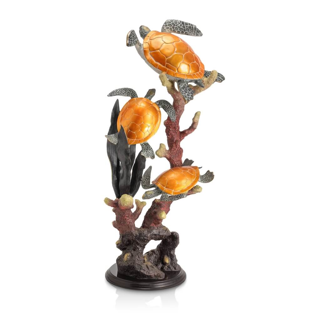 Sea Turtles Rising Sculpture