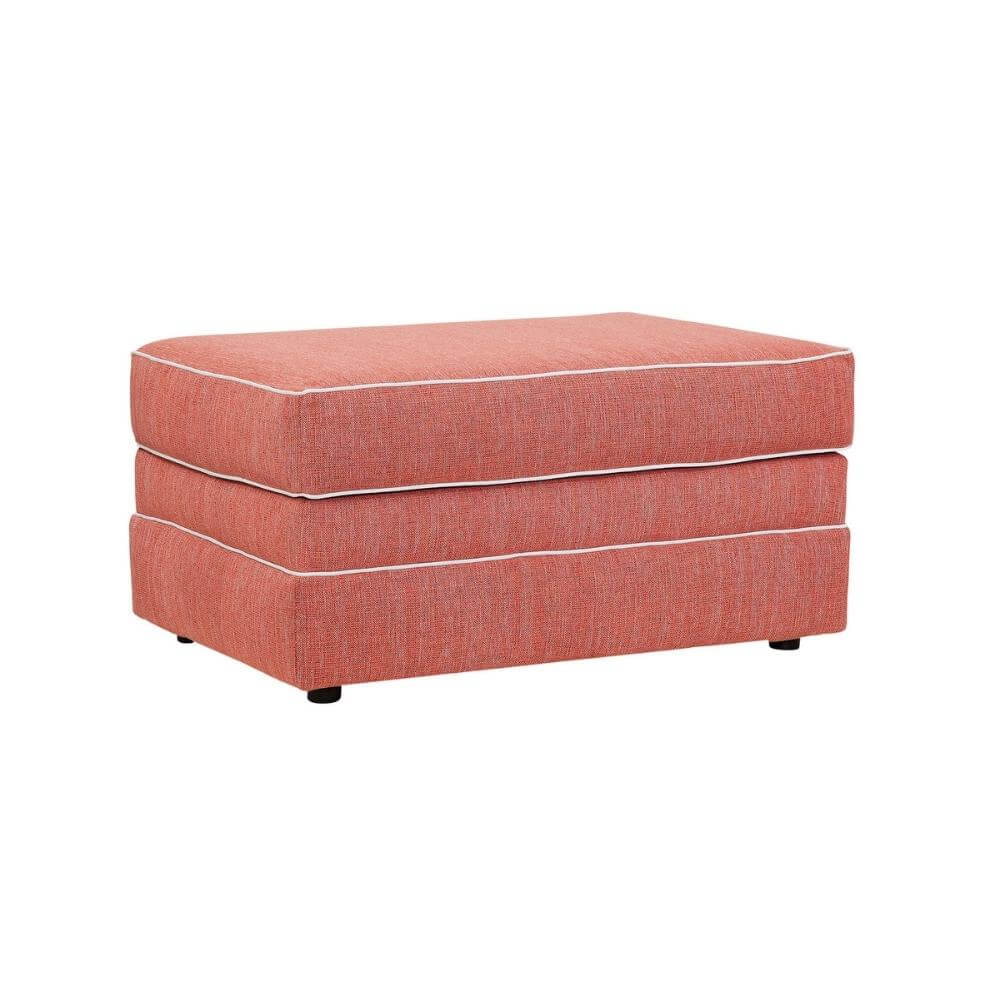 Coral Breeze Ottoman