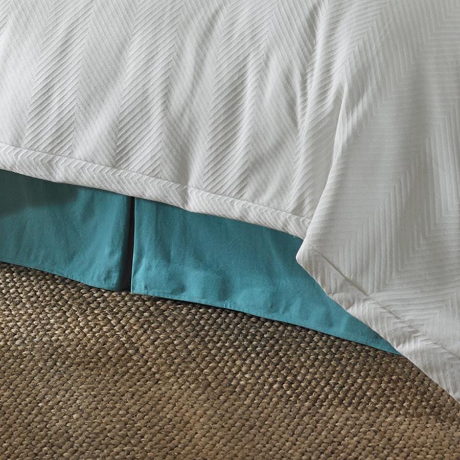 Maldives Chevron Bedskirt