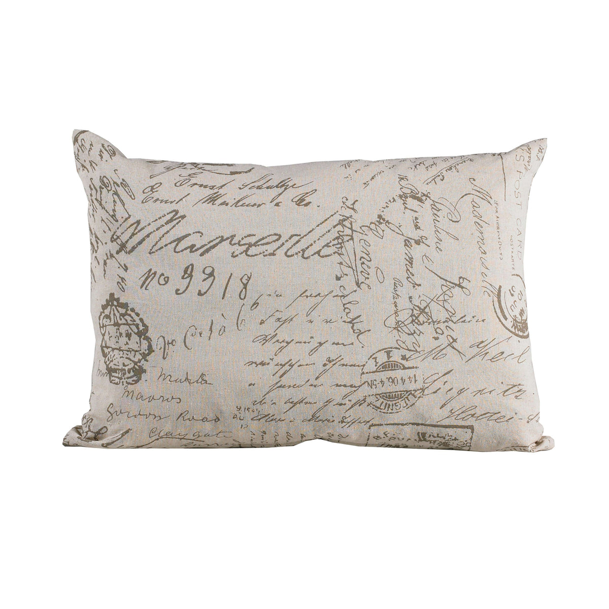 Printed Letter Pillow