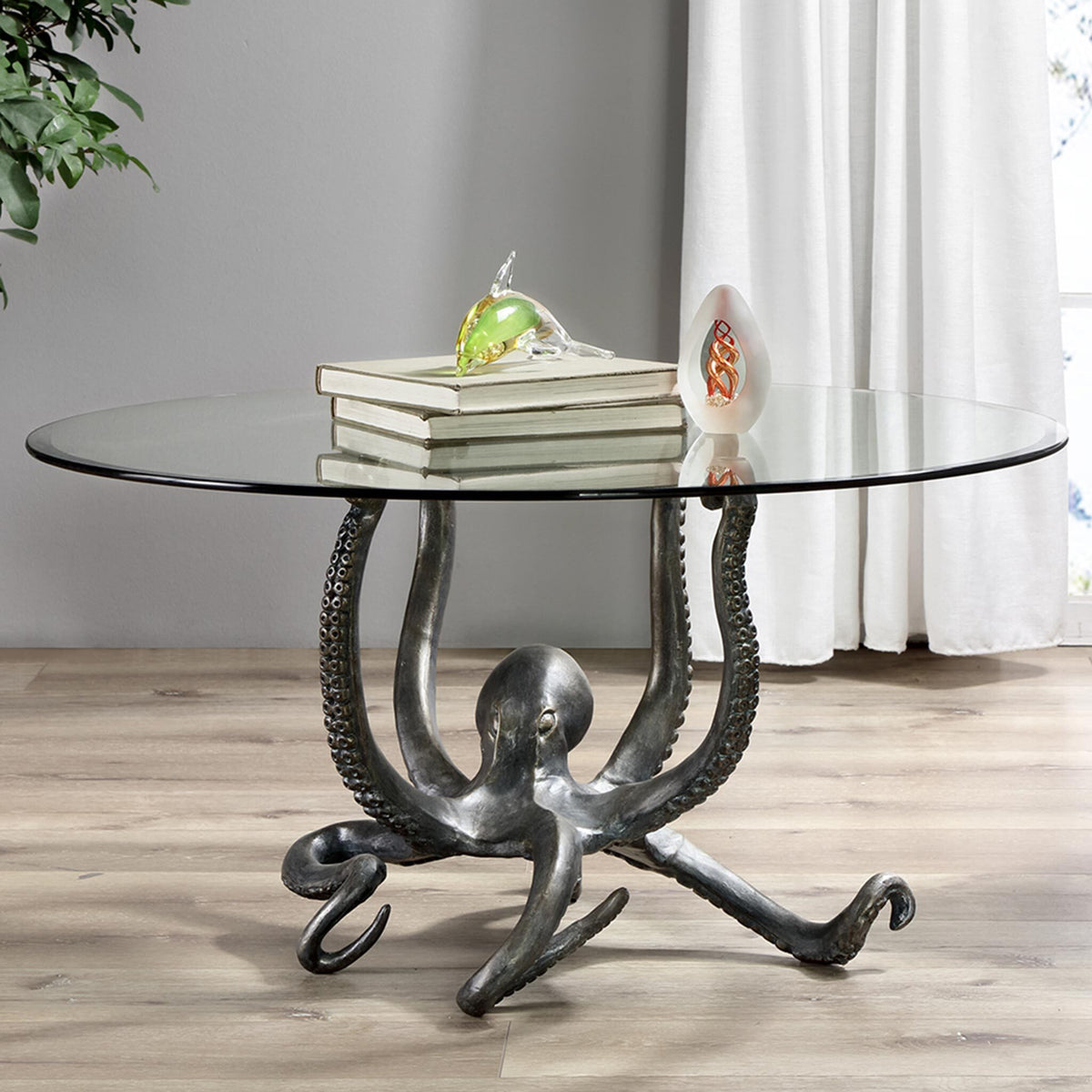 Octopus Glass Coffee Table