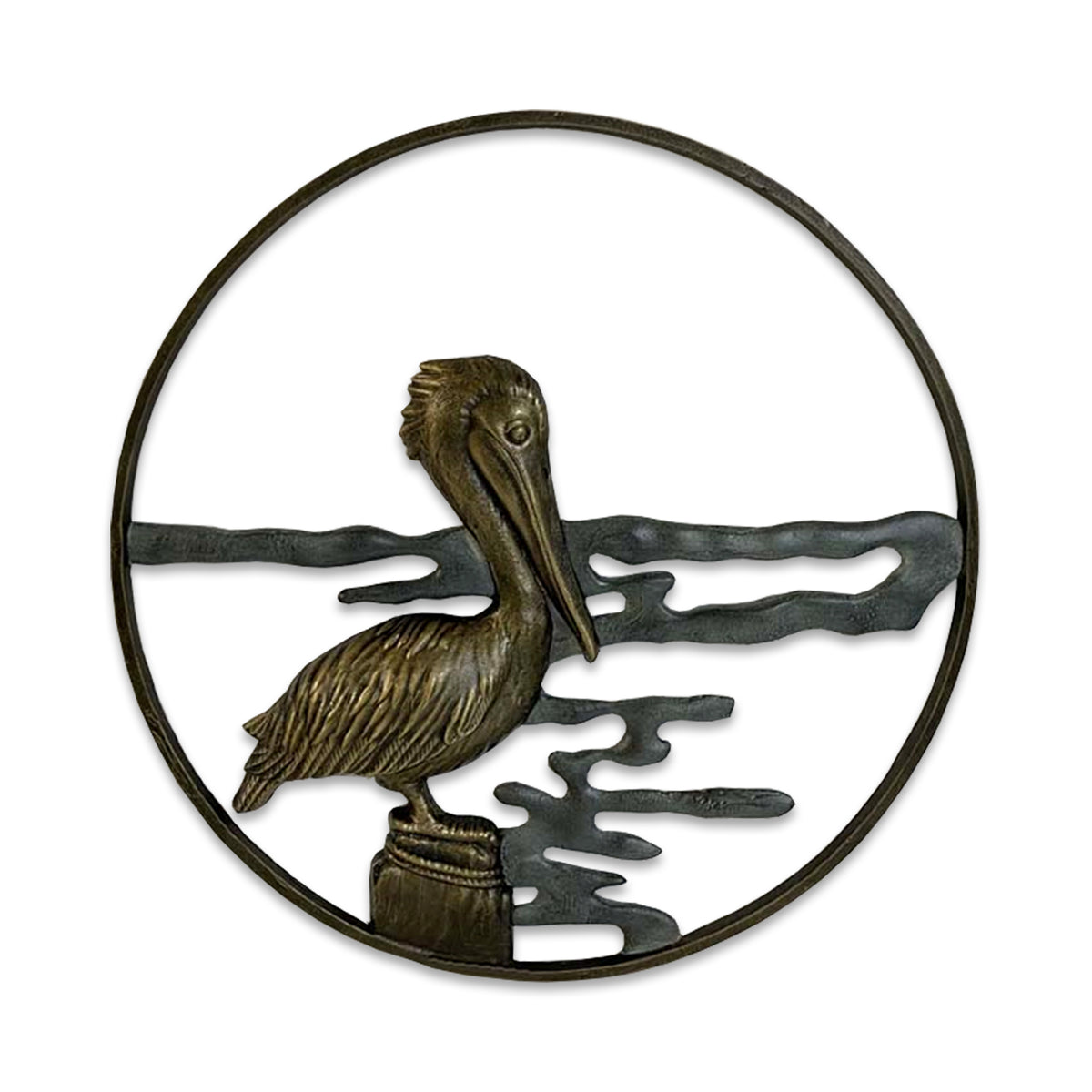 Shoreline Pelican Wall Art