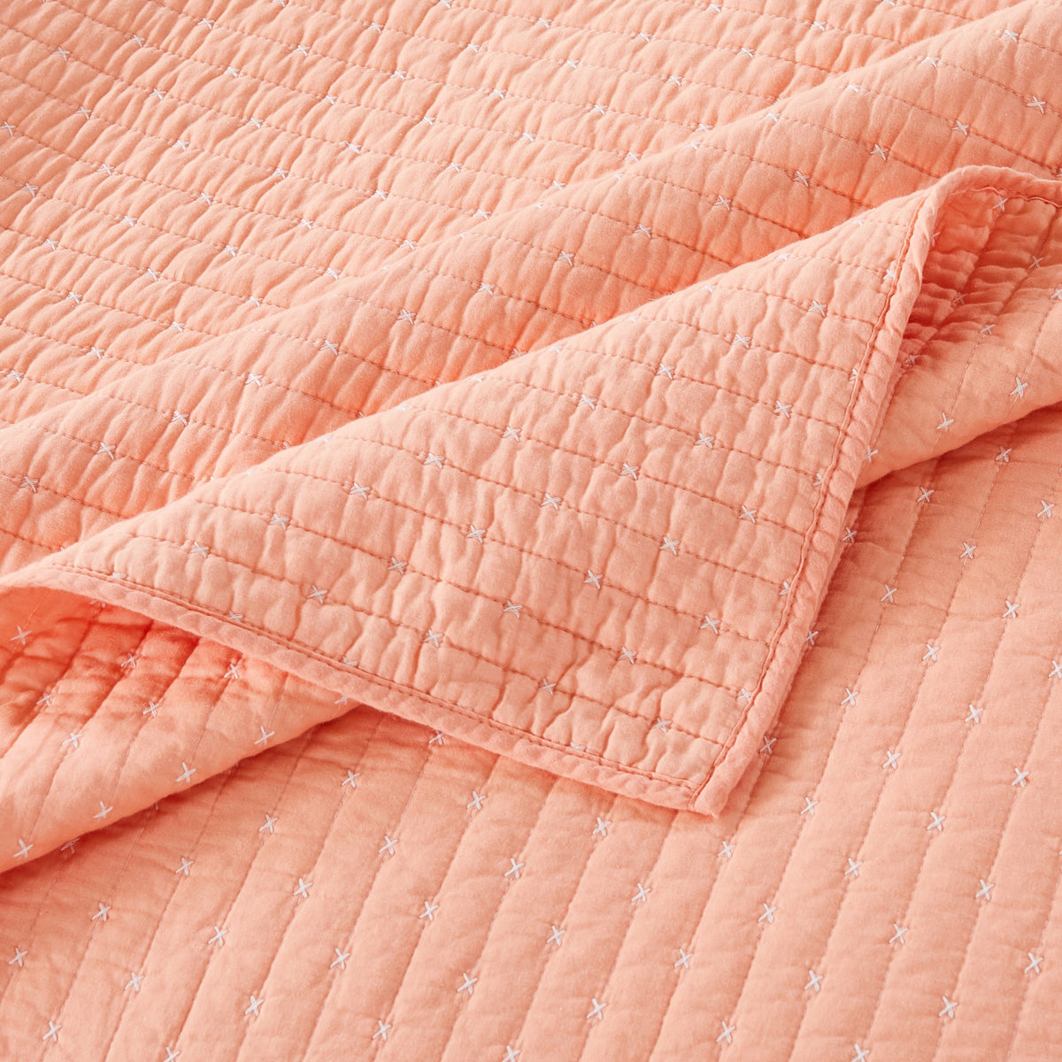 Orange Stripe Throw