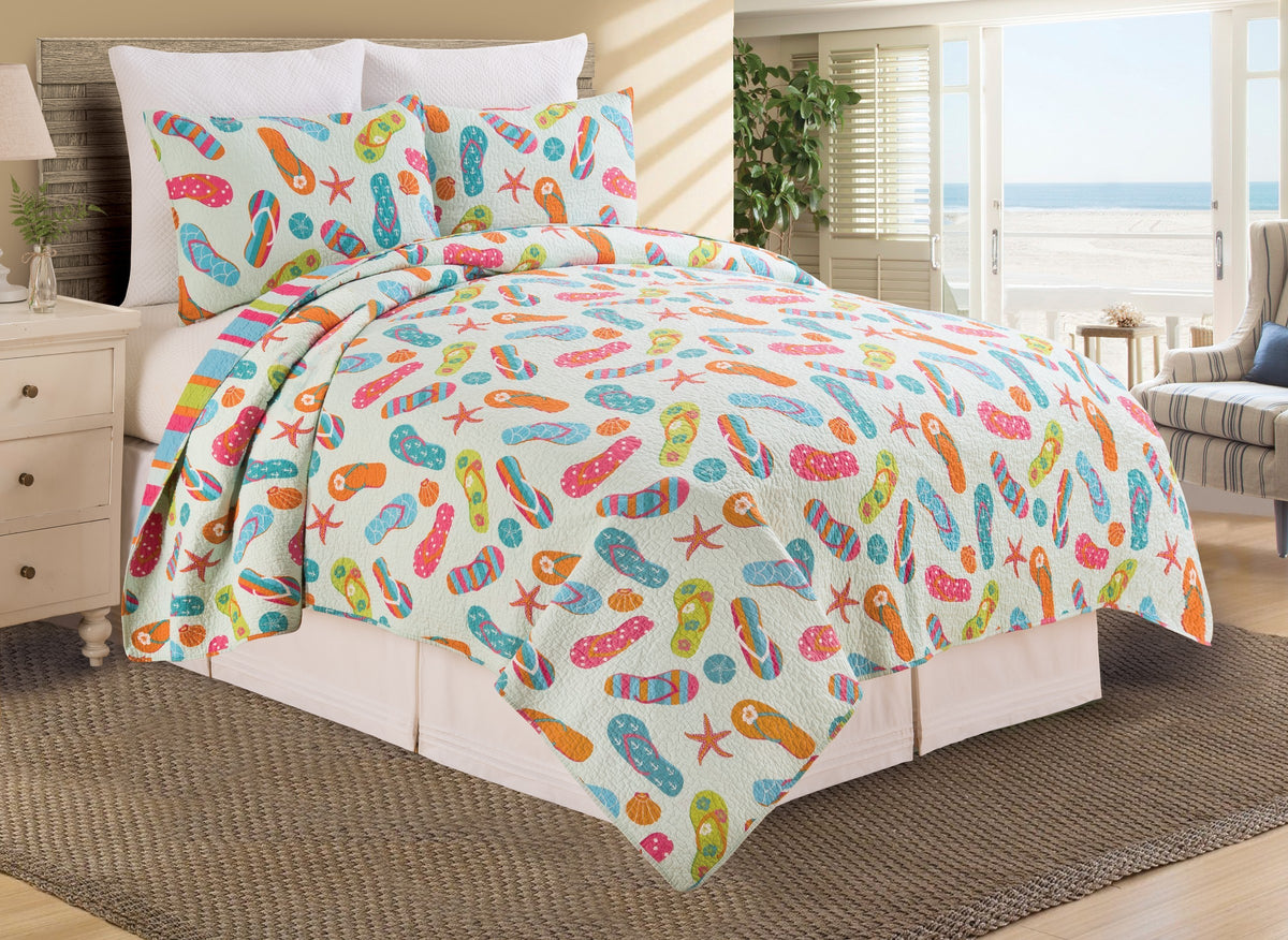 Flip Flop Quilt Set