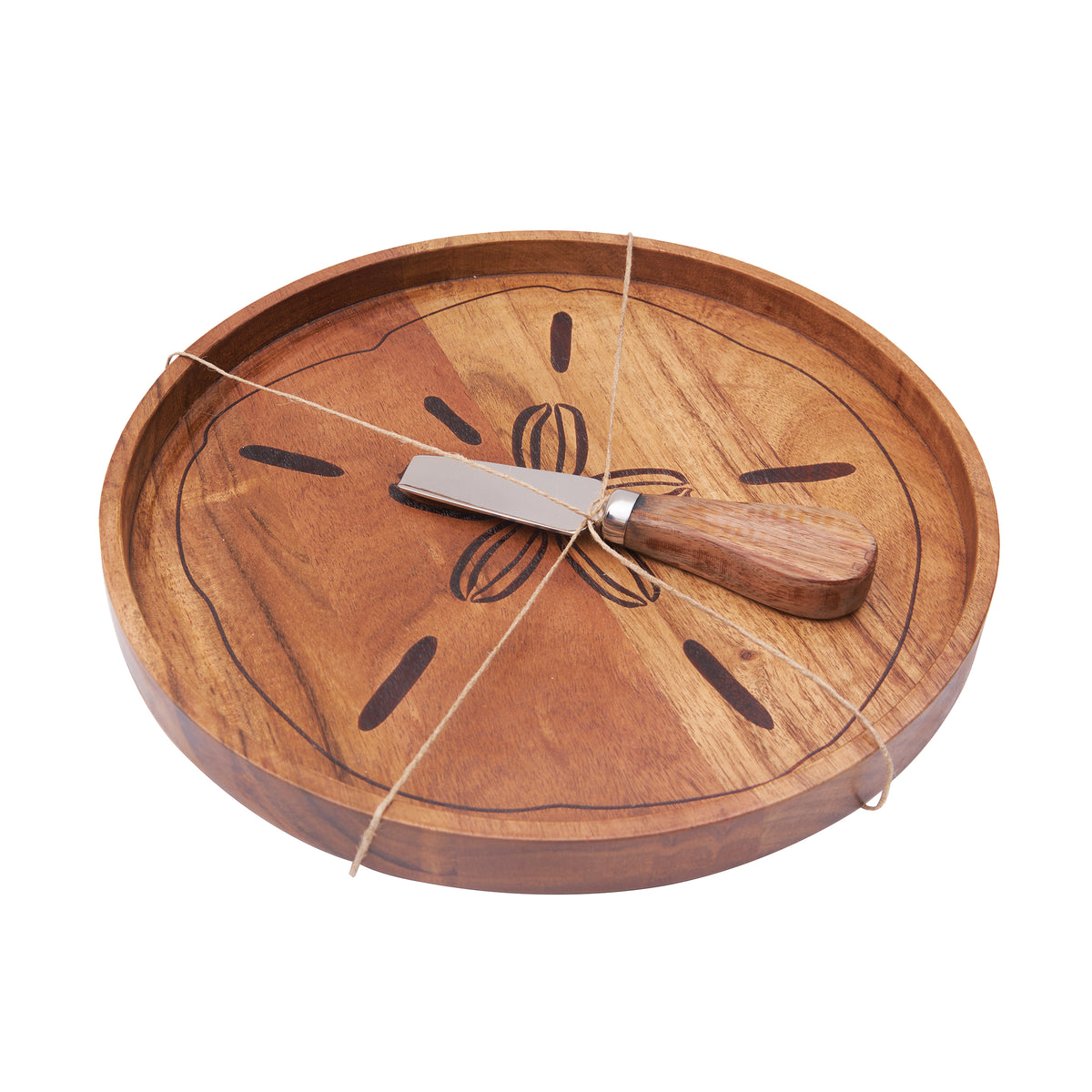 Sand Dollar Serving Board & Spreader Set