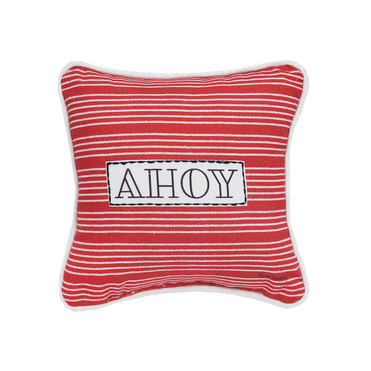 Ahoy Throw Pillow