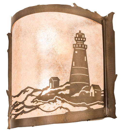 Lighthouse Coast 16" Wall Sconce