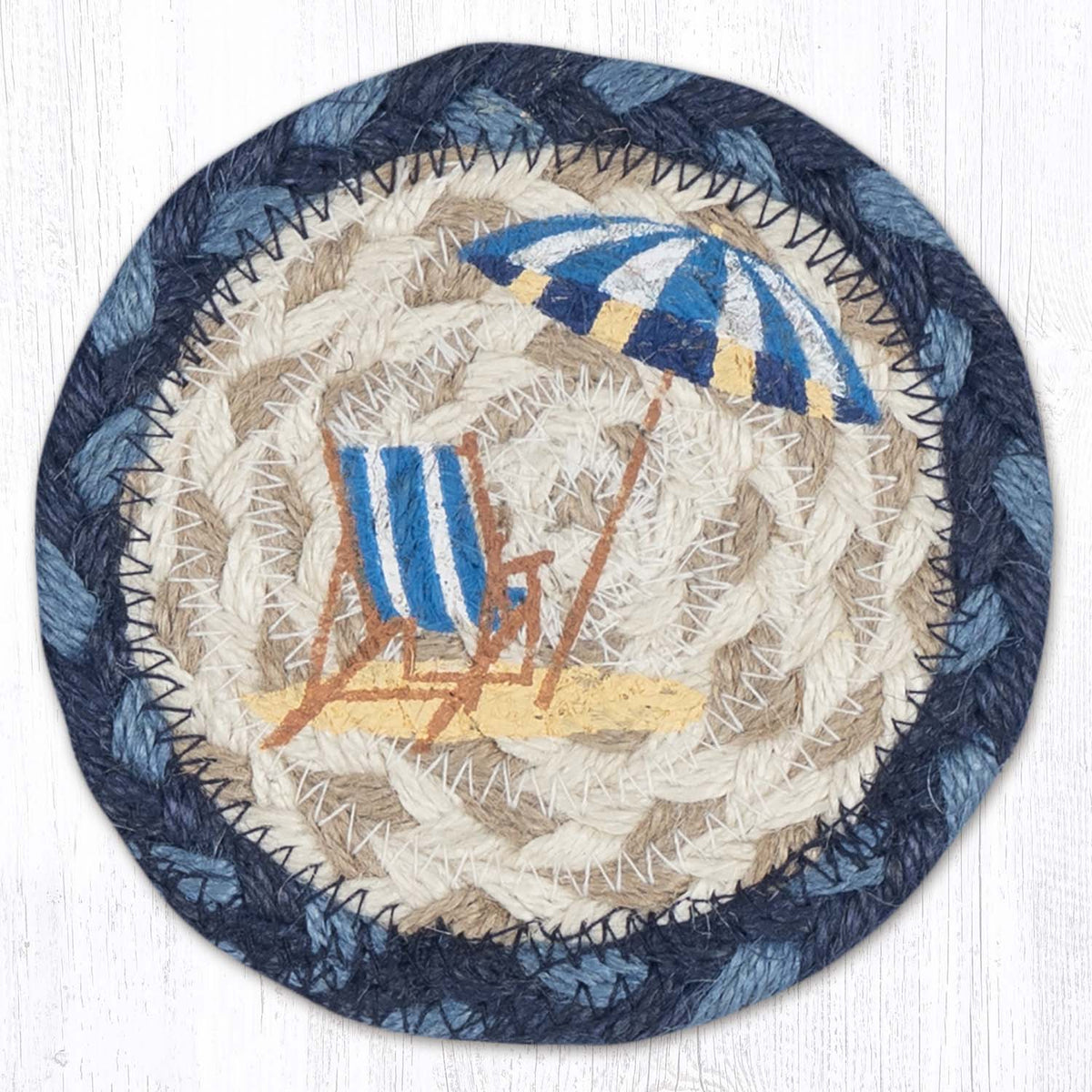 On The Beach Printed Coaster