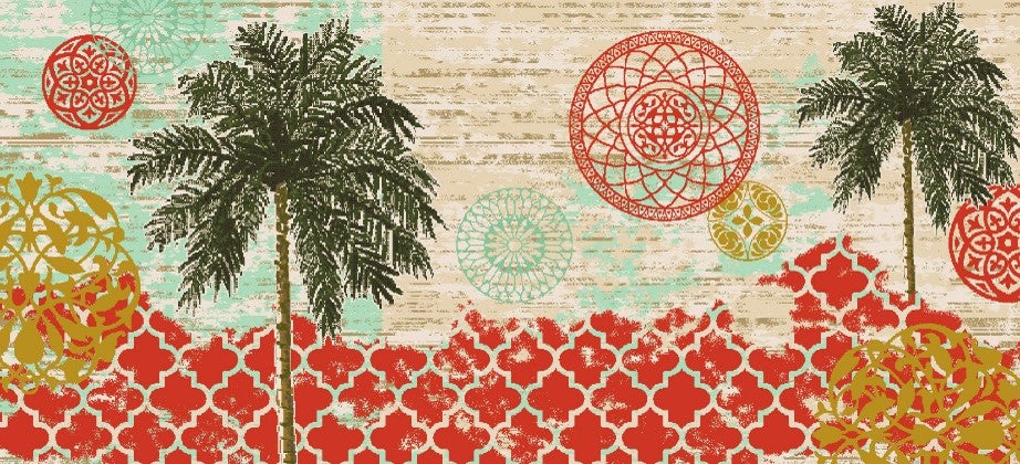 Palm Paradise Accent Rug