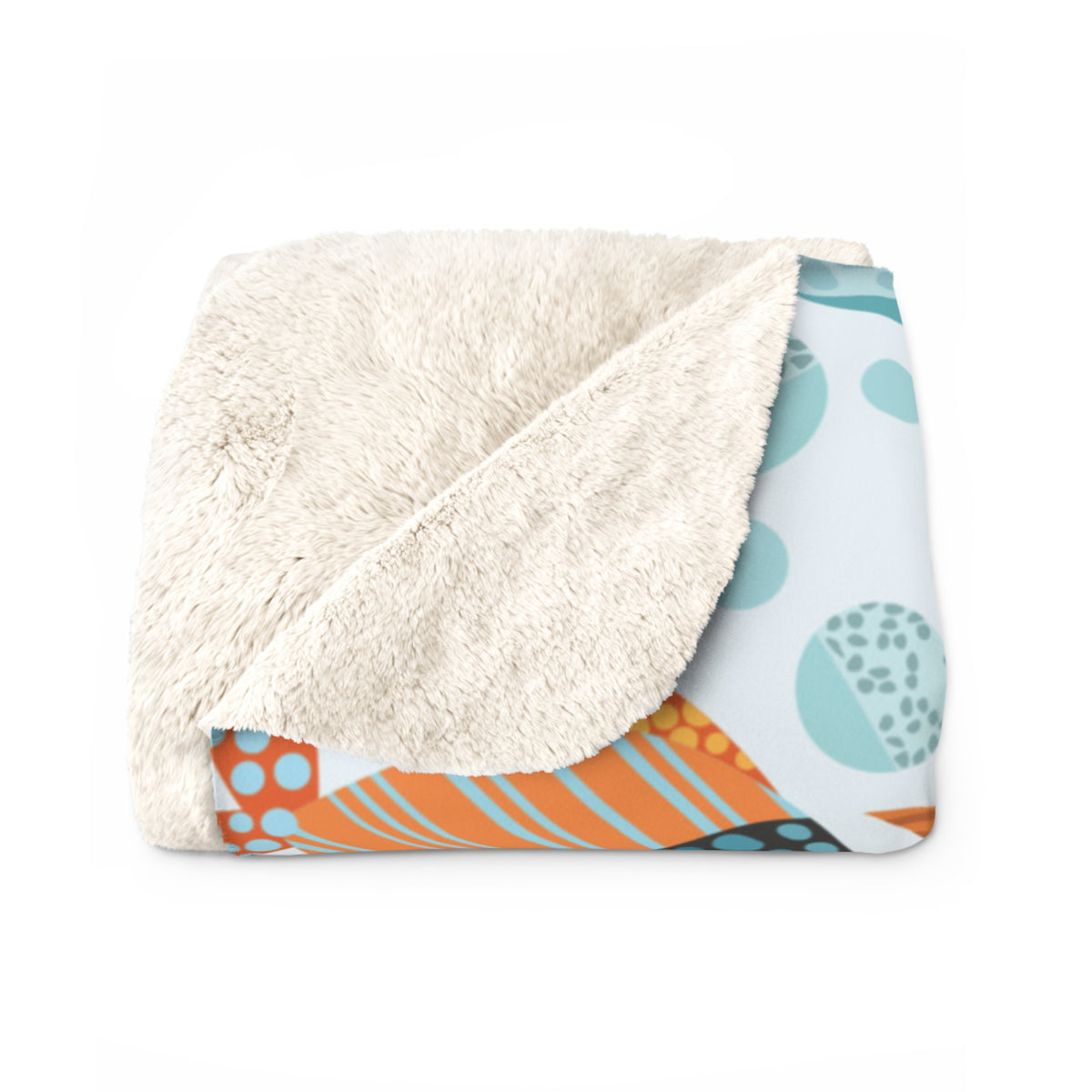 Tropical Fish Sherpa Fleece Blanket