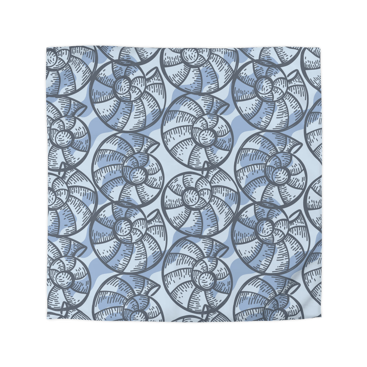 Snail Shell Microfiber Duvet Cover