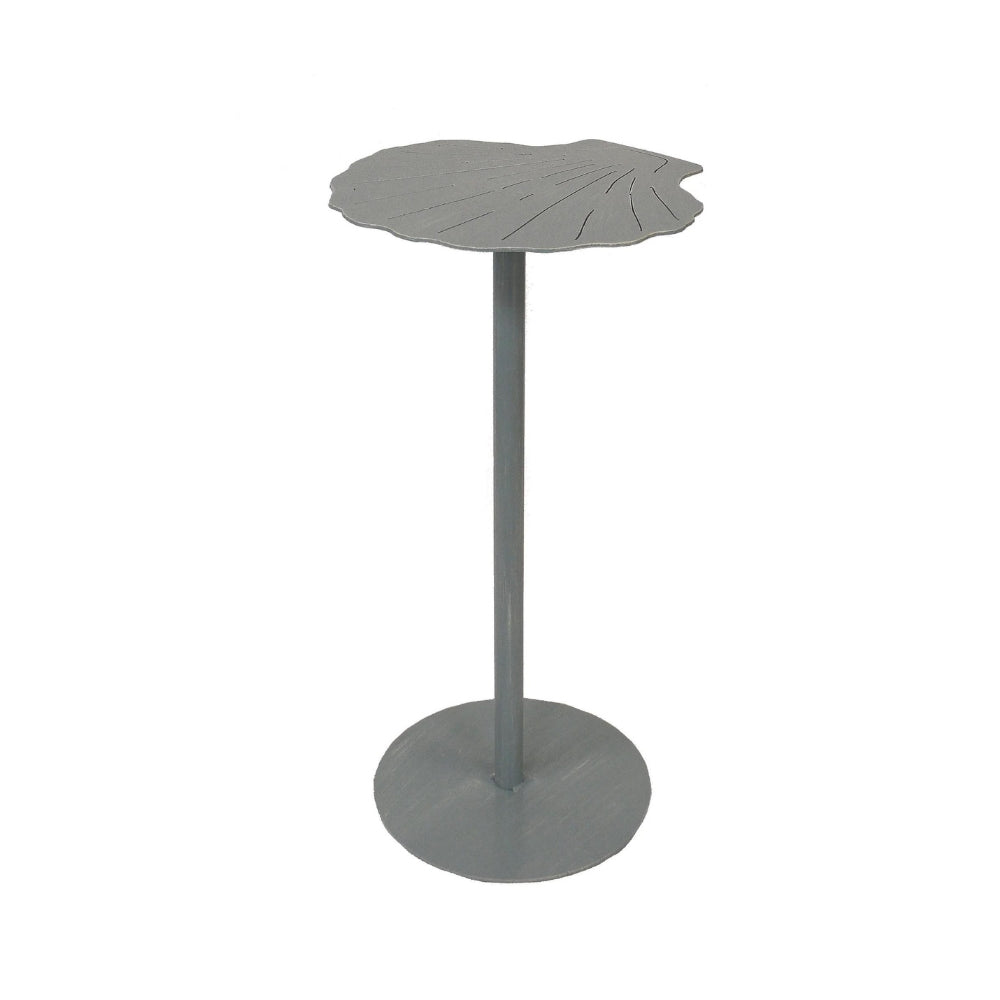 Atlantic Grey Shell Drink Table