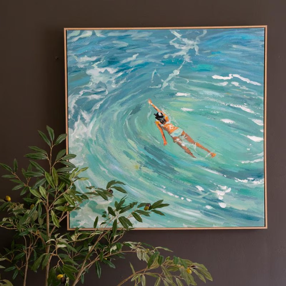 Swim Day Wall Painting