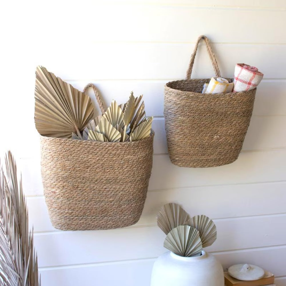 Seagrass Woven Basket Set