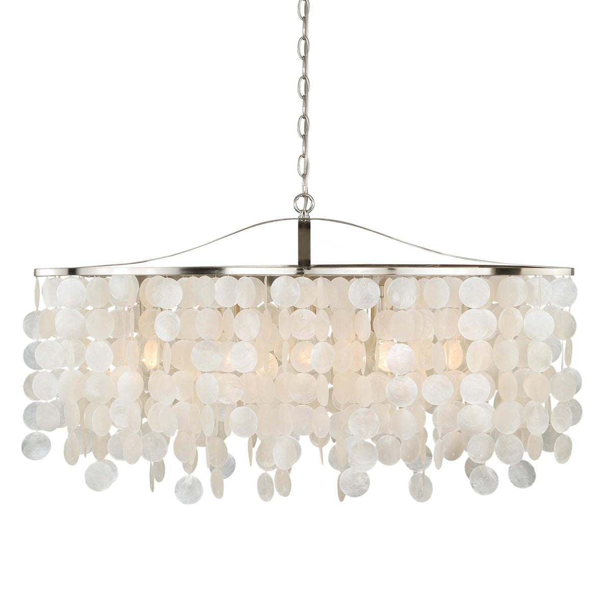 Shell Drift 5-Light Linear Chandelier