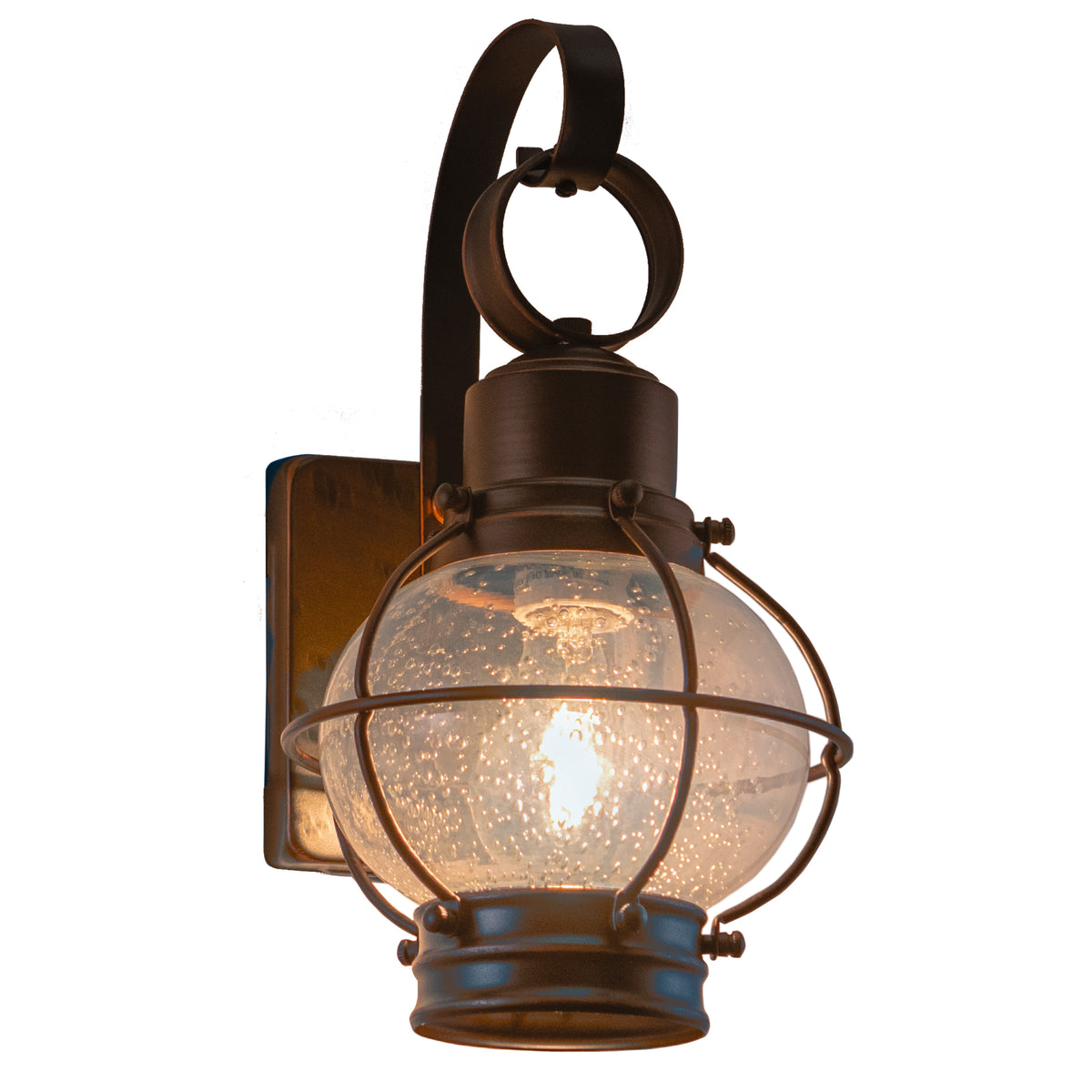 Ellis 6.5-Inch Outdoor Wall Light - Burnished Bronze