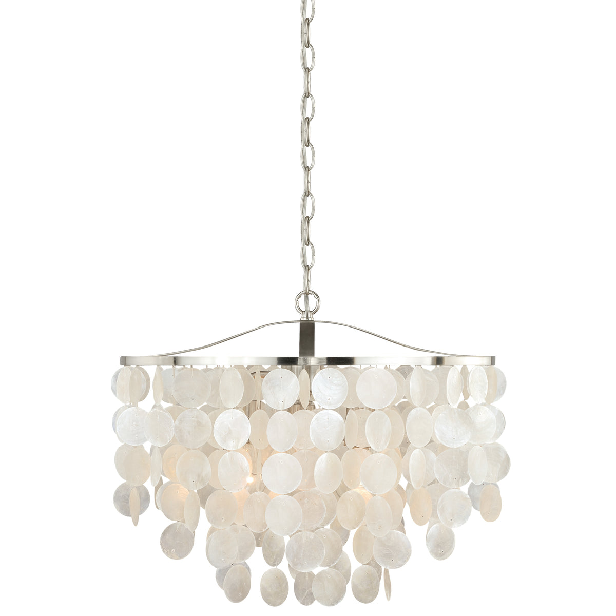 Shell Drift Pendant - 19.75"