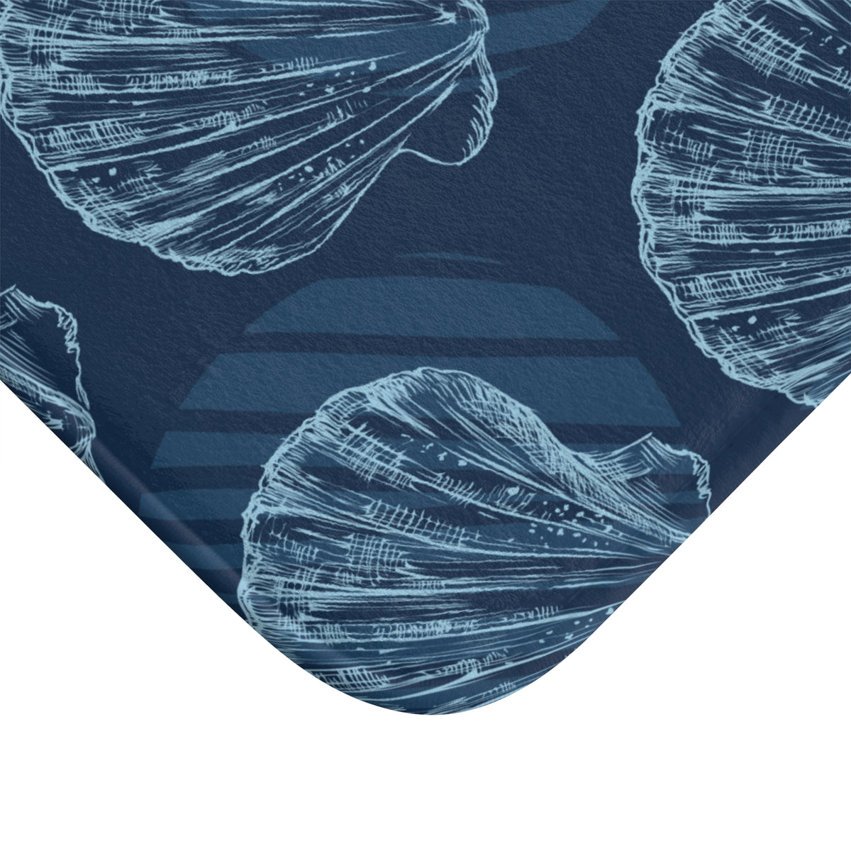 Coastal Clam Bath Mat