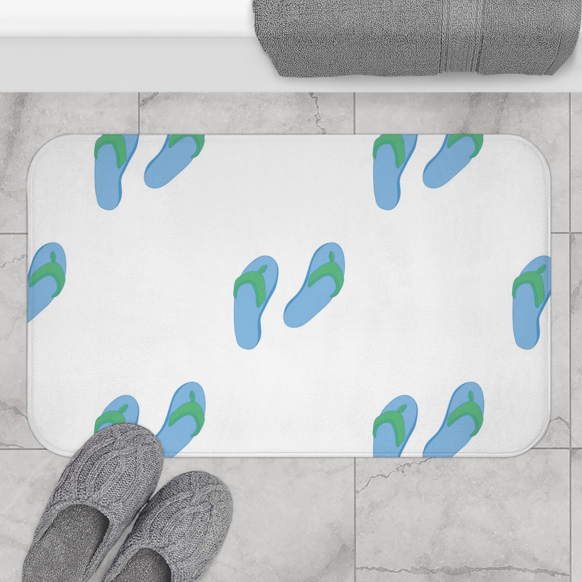 Flip Flop Bath Mat