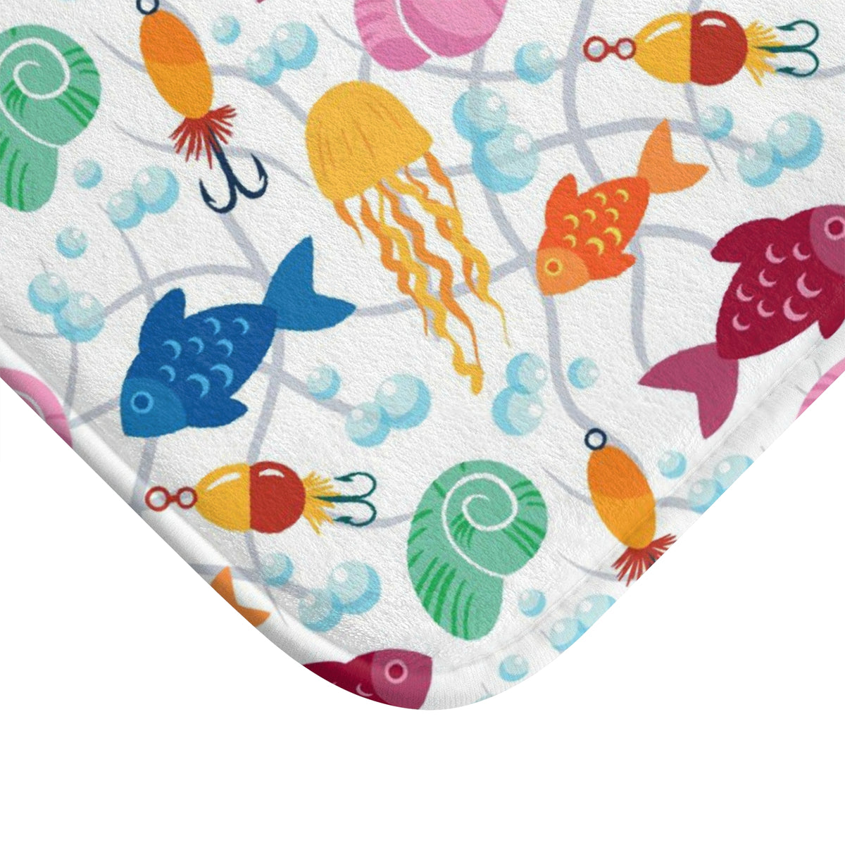 Bubble Sea Bath Mat