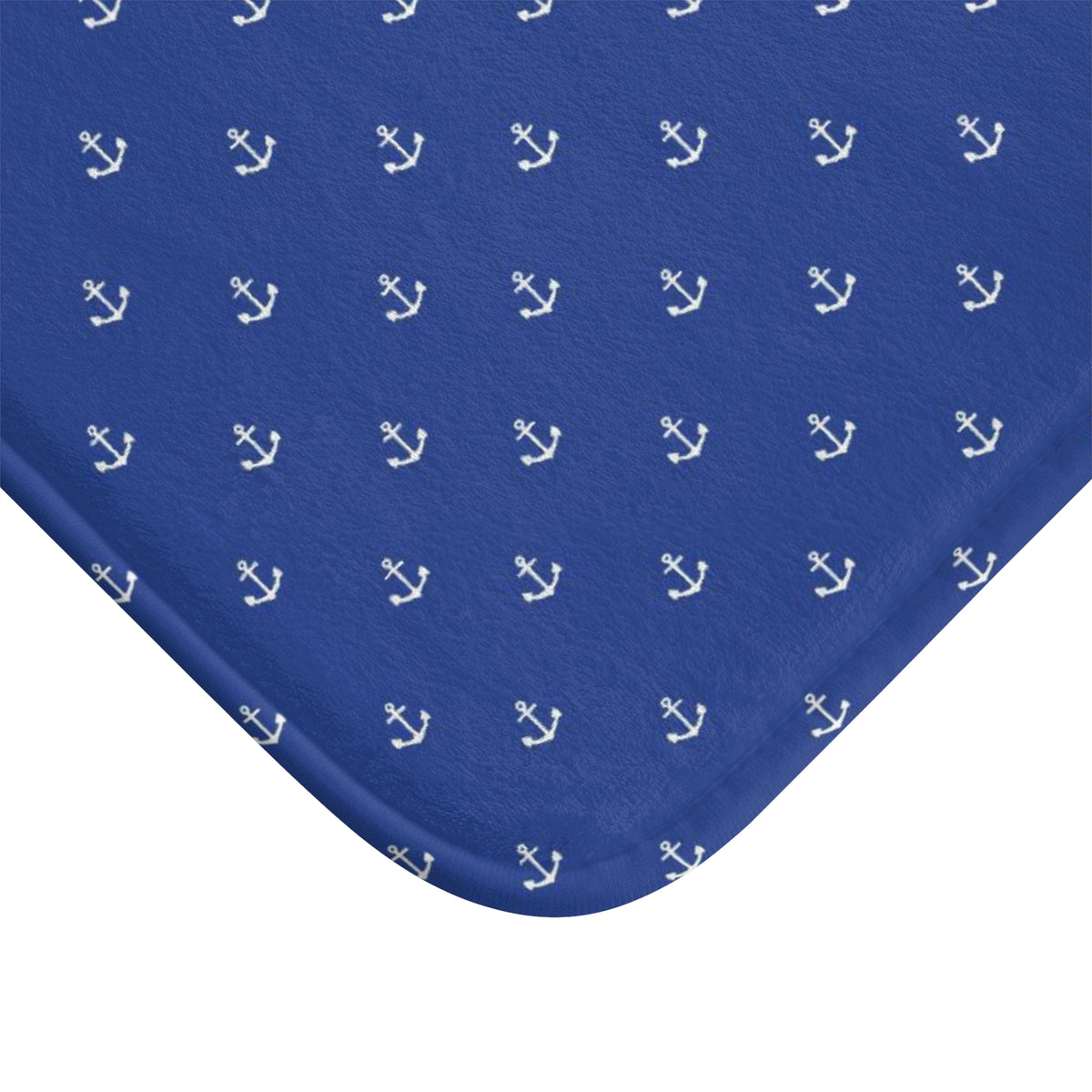 Blue Anchor Bath Mat