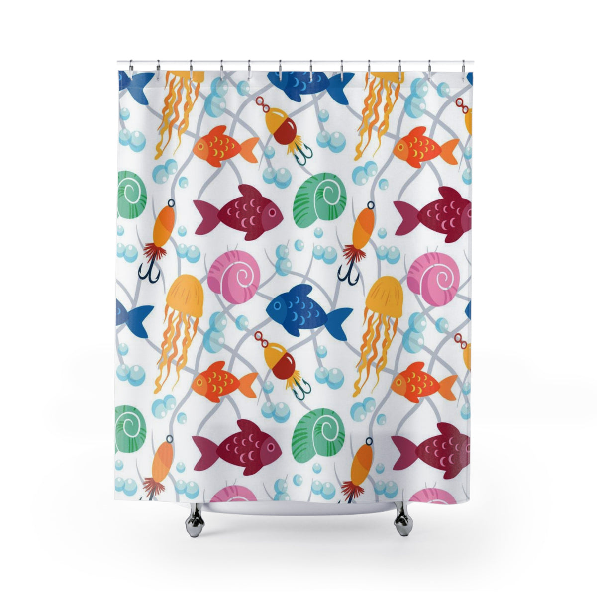 Bubble Sea Shower Curtain