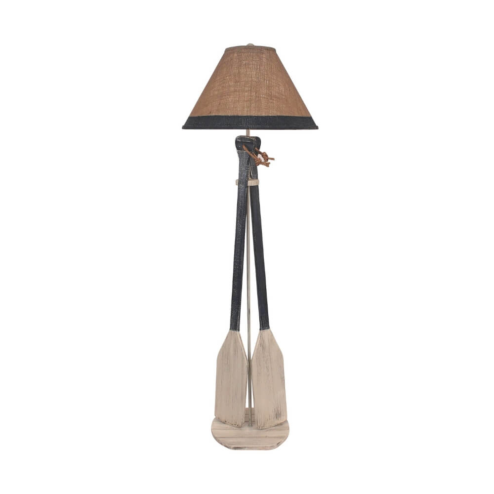 Blue Steel Anchor Rope Accent Lamp