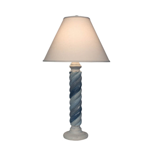 Blue Tide Swirl Table Lamp